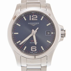 Longines CONQUEST L3.716.4.96.6 Quartz Stainless Steel Blue 