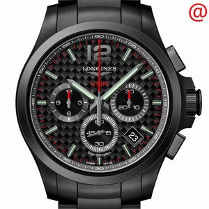 Longines CONQUEST L3.717.2.66.6 Quartz Stainless Steel Black