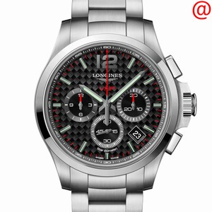 Longines CONQUEST L3.717.4.66.6 Quartz Stainless Steel Black