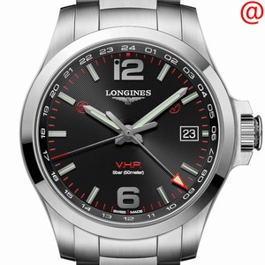Longines CONQUEST L3.718.4.56.6 Quartz Stainless Steel Black