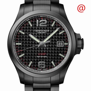 Longines CONQUEST L3.726.2.66.6 Quartz Stainless Steel Black