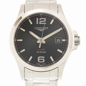Longines CONQUEST L3.726.4.56.6 Quartz Stainless Steel Black