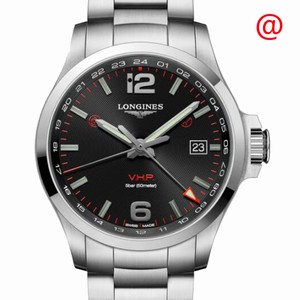 Longines CONQUEST L3.728.4.56.6 Quartz Stainless Steel Black