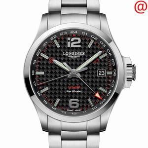 Longines CONQUEST L3.728.4.66.6 Quartz Stainless Steel Black