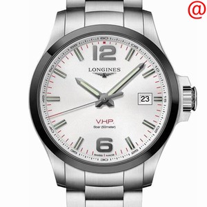 Longines CONQUEST L3.729.4.76.6 Quartz Stainless Steel White