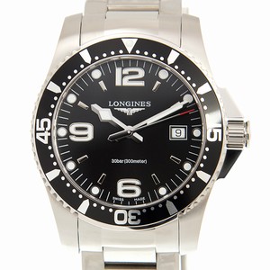 Longines CONQUEST L3.740.4.56.6 Quartz Stainless Steel Black