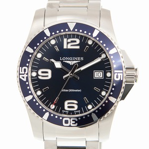 Longines CONQUEST L3.740.4.96.6 Quartz Stainless Steel Blue 