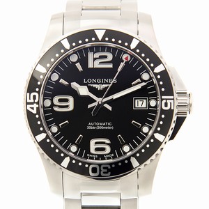 Longines CONQUEST L3.741.4.56.6 Automatic Stainless Steel Black
