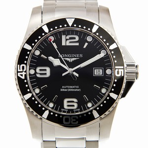 Longines CONQUEST L3.742.4.56.6 Automatic Stainless Steel Black