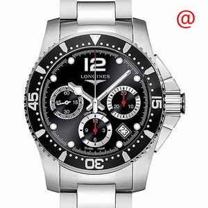 Longines CONQUEST L3.744.4.56.6 Automatic Stainless Steel Black