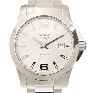 Longines CONQUEST L3.759.4.76.6 Quartz Stainless Steel Silver