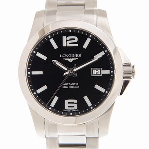 Longines CONQUEST L3.777.4.58.6 Automatic Stainless Steel Black