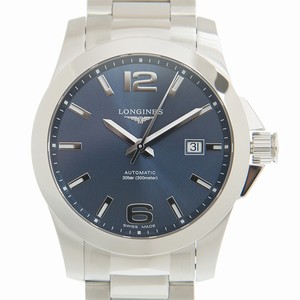 Longines CONQUEST L3.777.4.99.6 Automatic Stainless Steel Blue 