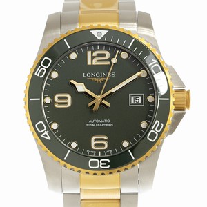 Longines CONQUEST L3.781.3.06.7 Automatic Ceramic & Steel Green