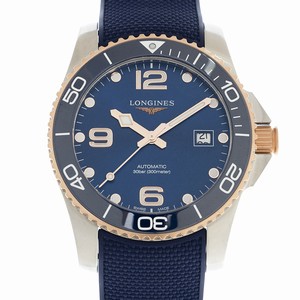 Longines CONQUEST L3.781.3.98.9 Automatic Ceramic & Steel Blue 