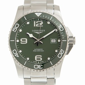 Longines CONQUEST L3.781.4.06.6 Automatic Ceramic & Steel Green