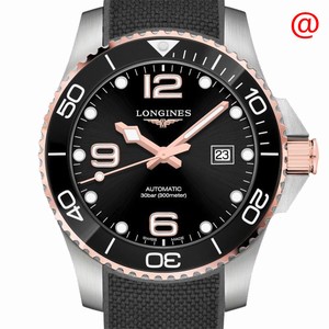 Longines CONQUEST L3.782.3.58.9 Automatic Ceramic & Steel Black