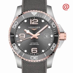 Longines CONQUEST L3.782.3.78.9 Automatic Ceramic & Steel Gray