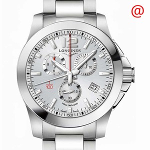 Longines CONQUEST L3.800.4.76.6 Quartz Stainless Steel Silver