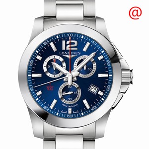 Longines CONQUEST L3.800.4.96.6 Automatic Stainless Steel Blue 