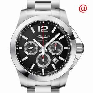 Longines CONQUEST L3.801.4.56.6 Automatic Stainless Steel Black