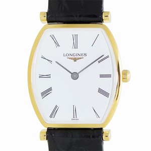 Longines LA GRANDE L4.205.2.11.2 Quartz PVD Gold White