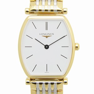 Longines LA GRANDE L4.205.2.12.7 Quartz PVD Gold White