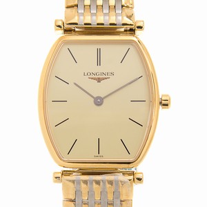 Longines LA GRANDE L4.205.2.32.7 Quartz PVD Gold Gold