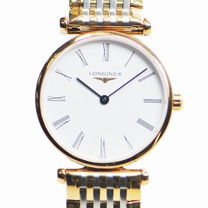 Longines LA GRANDE L4.209.1.11.7 Quartz 18kt Rose Gold White