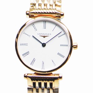 Longines LA GRANDE L4.209.1.11.8 Quartz 18kt Rose Gold White