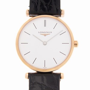 Longines LA GRANDE L4.209.1.92.2 Quartz 18kt Rose Gold & Steel White
