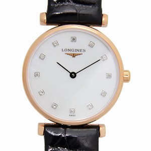 Longines LA GRANDE L4.209.1.97.2 Quartz PVD Gold White