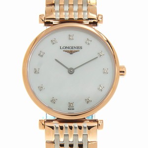 Longines LA GRANDE L4.209.1.97.7 Quartz PVD Gold White