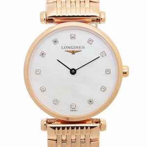 Longines LA GRANDE L4.209.1.97.8 Quartz PVD Gold White