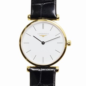 Longines LA GRANDE L4.209.2.12.2 Quartz PVD Gold White