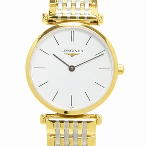 Longines LA GRANDE L4.209.2.12.7 Quartz PVD Gold White
