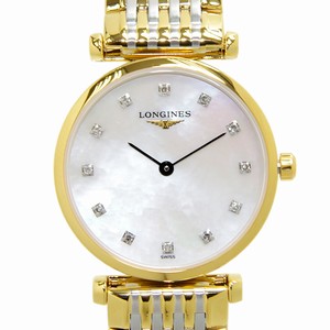 Longines LA GRANDE L4.209.2.87.7 Quartz 18kt Gold & Steel White