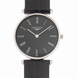 Longines LA GRANDE L4.209.4.51.2 Quartz Stainless Steel Black
