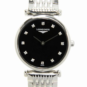 Longines LA GRANDE L4.209.4.58.6  Quartz Stainless Steel Black