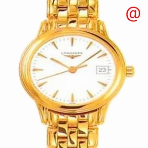 Longines FLAGSHIP L4.216.6.22.2 Automatic PVD Gold White