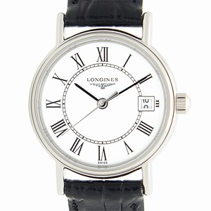 Longines PRESENCE L4.220.4.11.2 Quartz Stainless Steel White
