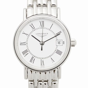 Longines PRESENCE L4.220.4.11.6 Quartz Stainless Steel White