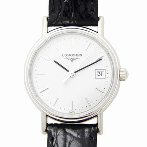 Longines PRESENCE L4.220.4.12.2 Quartz Stainless Steel White