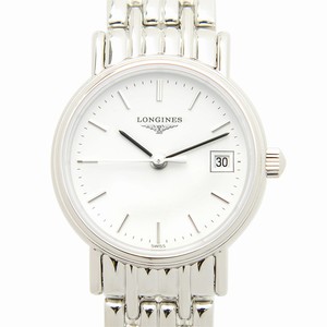 Longines PRESENCE L4.220.4.12.6 Quartz Stainless Steel White