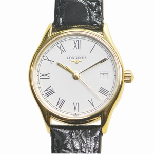 Longines LONGINES LYRE L4.259.2.11.2 Quartz PVD Gold White