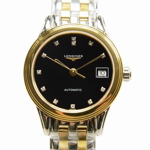 Longines FLAGSHIP L4.274.3.57.7 Automatic PVD Gold Black