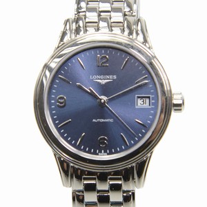 Longines FLAGSHIP L4.274.4.96.6 Automatic Stainless Steel Dark Blue 