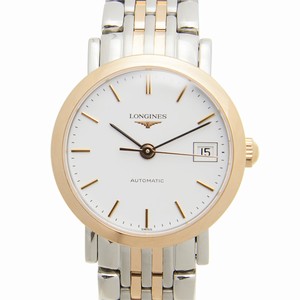 Longines ELEGANT L4.309.5.12.7 Automatic 18kt Rose Gold & Steel White