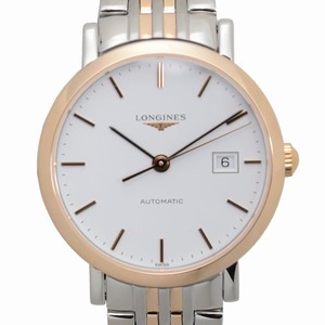 Longines ELEGANT L4.310.5.12.7 Automatic 18kt Rose Gold & Steel White