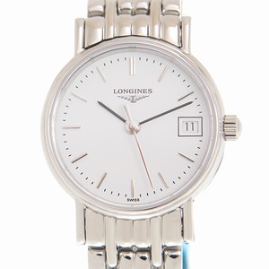 Longines PRESENCE L4.319.4.12.6 Quartz Stainless Steel White